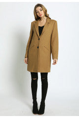 Sans Souci 3/4 Length wool coat